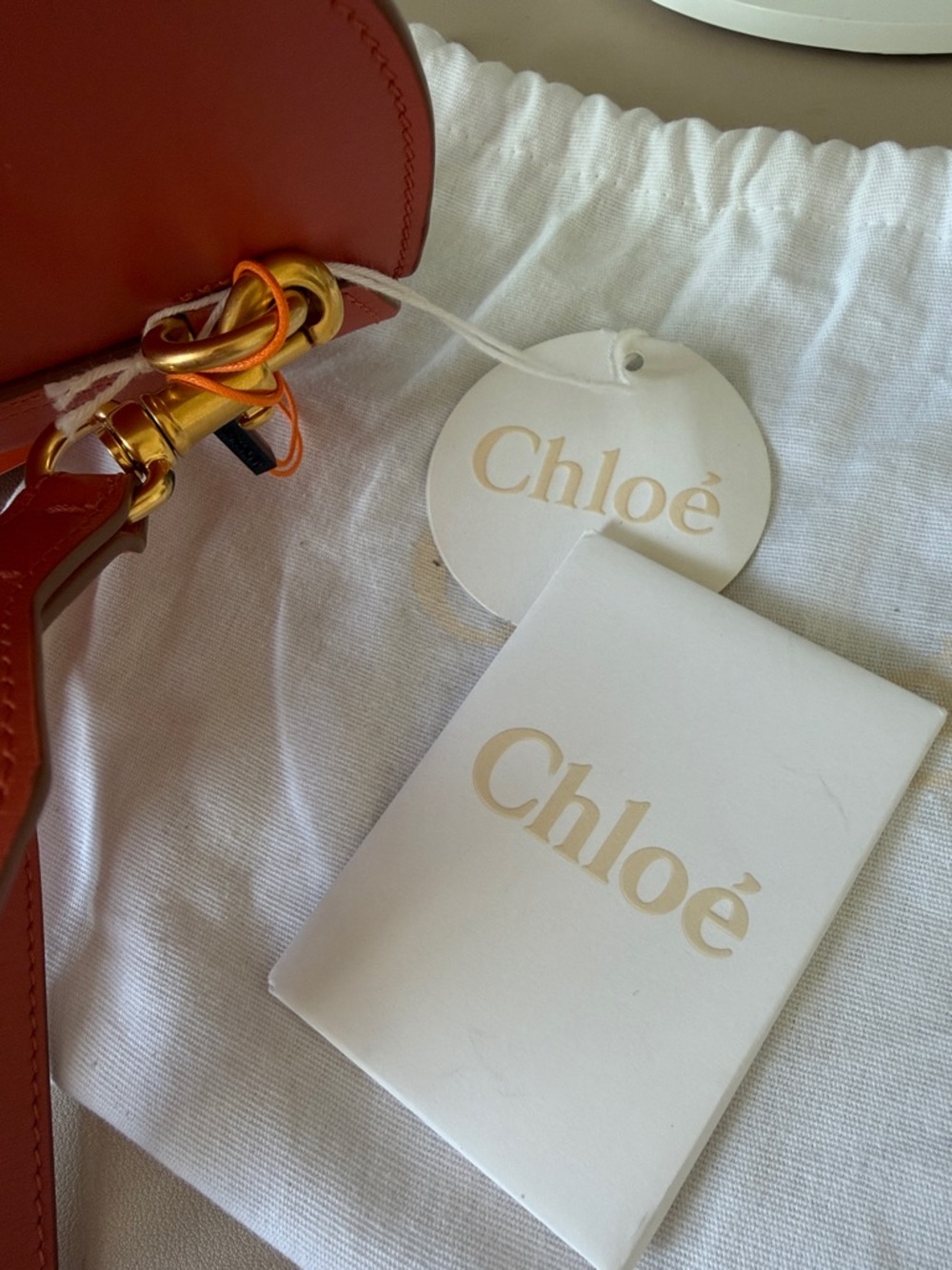 CHLOE Marcie Mini Flap Leather Crossbody - Picture 13 of 13
